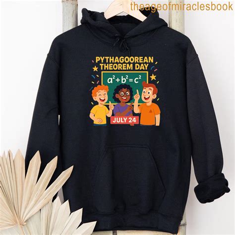 Pythagorean Theorem Day July 24th Oversized T-shirt