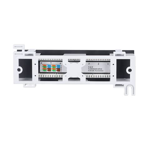 Buy Patch Panel, Easy Wiring Network Cable Rack CAT6 568A/B RJ45 for ...