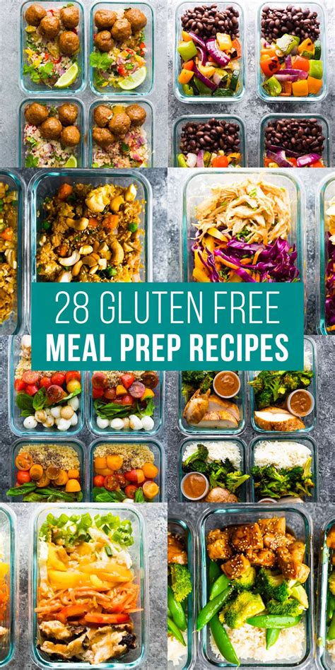28 Gluten-Free Meal Prep Recipes - Sweet Peas and Saffron