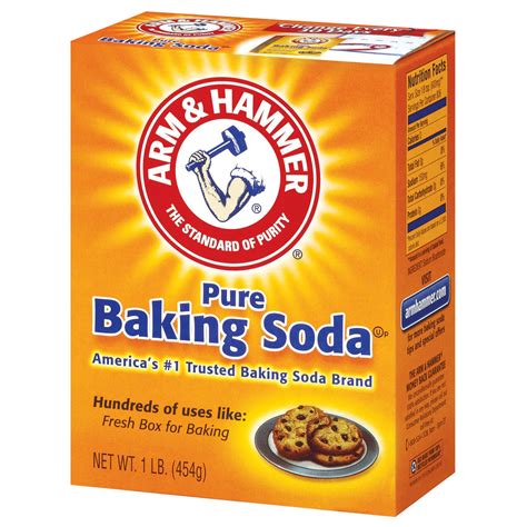 Arm & Hammer Baking Soda, Pure, 1 lb (454 g)