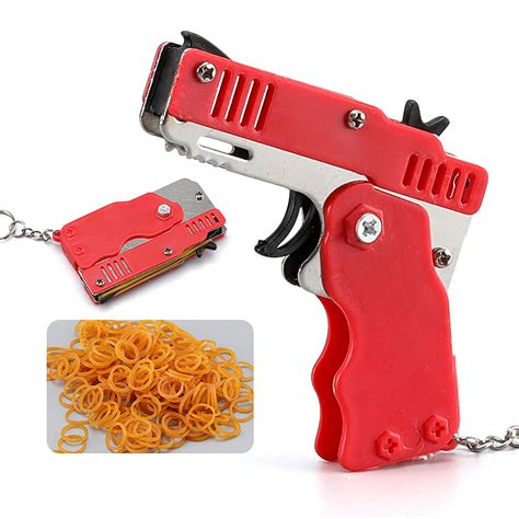 Buy Rubber Band s for Kids, Rubber Band Pistol, Metal Rapid-Fire ...