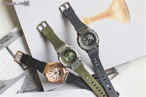 G-SHOCK GM-2100 & GM-S2100 全系列實戴｜經典八角錶殼 金屬電鍍IP上身！ - Mobile01