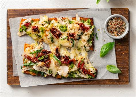 Kcal Restaurants KSA - Soups & Bites - Chicken Pesto Pizza Slice