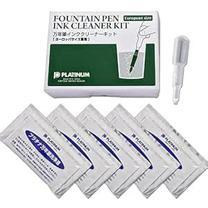PLATINUM Fountain Pen Ink Cleaner Kit for European Brand : Amazon.in ...