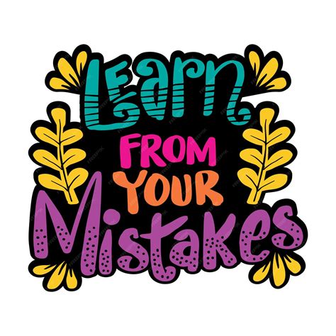 Learning From Your Mistakes Quotes