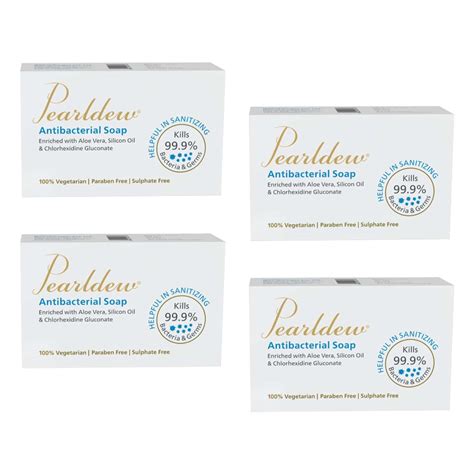 Buy PEARLDEW ANTIBACTERIAL SANITIZING SOAP 75 GM | ALOE VERA | PARABEN ...