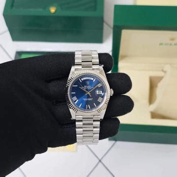 Rolex Day-Date Blue Dial VSF Super Clone – ShahStore