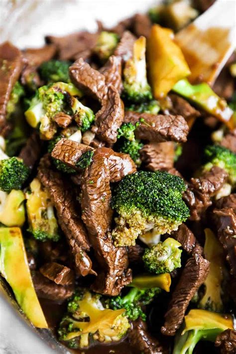 Beef With Broccoli Nutrition