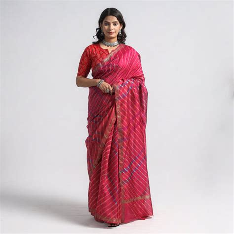 Leheriya Sarees - Buy Rajasthani Leheriya Sarees Online | iTokri