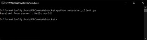 JS WebSocket Connect to Python Example 的图像结果