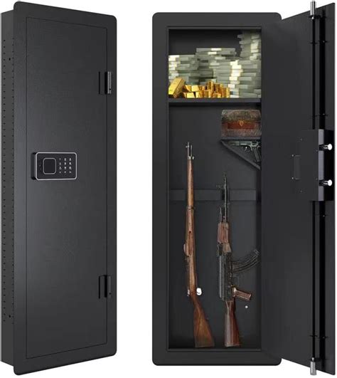 In Wall Safe Between the Studs, 45" Tall Wall Safes, Hidden Gun Safe ...