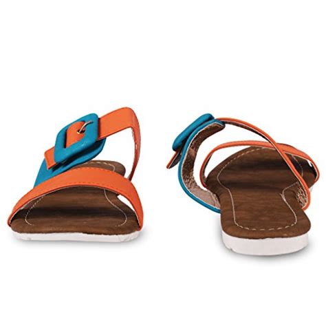 Anand Archies Women's Slipper AA-178-ORANGE-41 : Amazon.in: Fashion