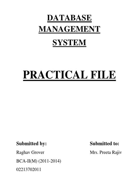 Image result for Soft File Database Examples PDF