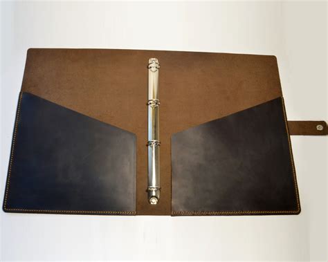 Large Leather A4 Ring Binder at Sue Sanchez blog
