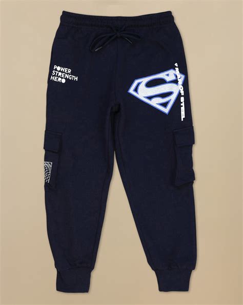 Superman Printed Regular Fit Jogger For Boys – Kidsville