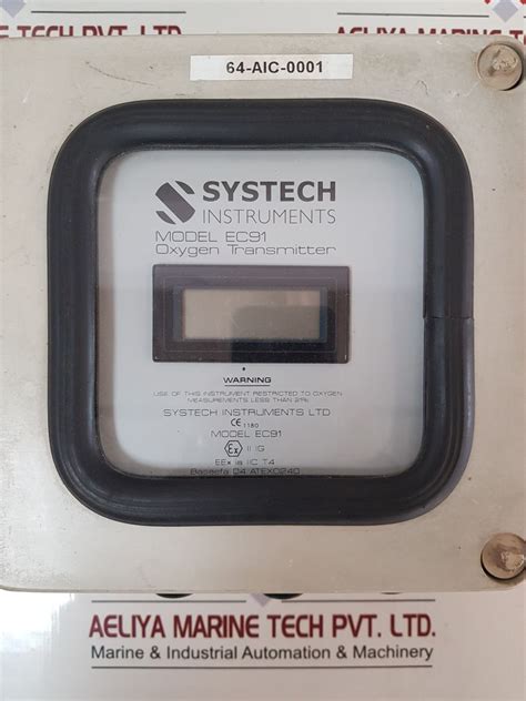 Systech Instruments Ec91 Oxygen Transmitter – Aeliya Marine Tech