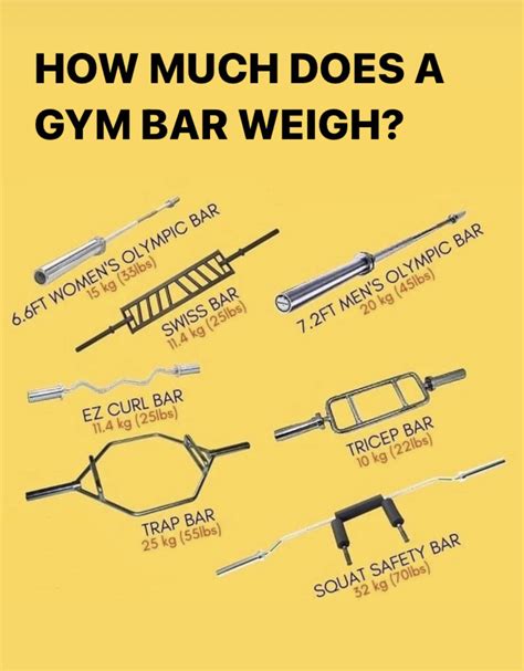 Different Types Of Barbells And Their Uses at James Vanhorn blog