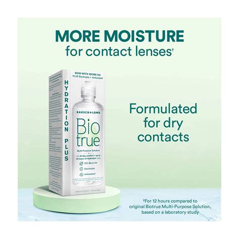 Buy Bausch + Lomb Biotrue Hydration Plus Multi-Purpose Contact Lens ...