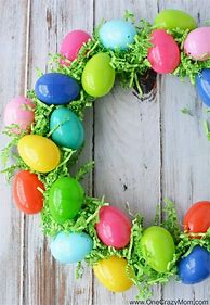 Image result for Easter Egg Wreath Craft