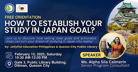 How To Establish Your Study in Japan Goal?, Quezon City Public Library ...