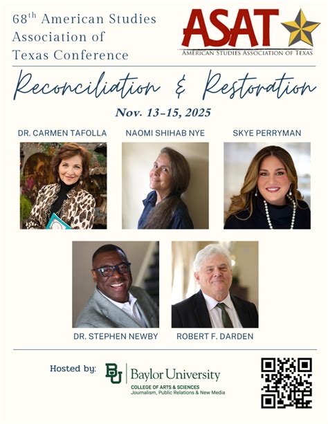 American Studies Association of Texas Conference | Calendar | Baylor ...