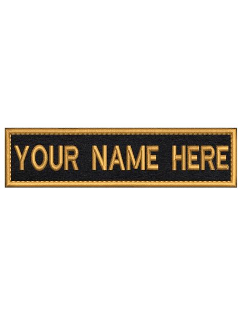 Custom Name Embroidery Patches in India