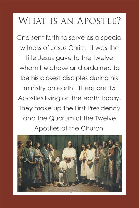 Parkwood Ward Super Saturday: Latter Day Prophets Quiet Book