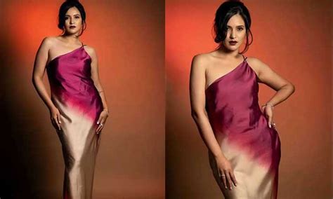 Glamour Personified: Priyanka Sarkar oozes oomph in one-shoulder thigh ...