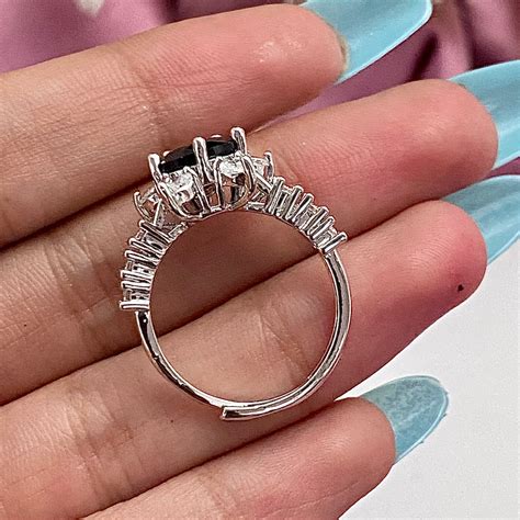 High Quality Adjustable Silver Rainbow Friendship Copper Ring– Oralia India