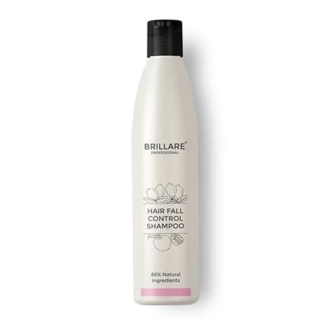 Professional Hair Fall Control Shampoo | 86% Natural with Soy, Apple ...
