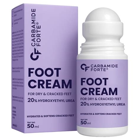20% Urea Foot Cream Roll-On for Dry & Cracked Heels – Carbamide Forte
