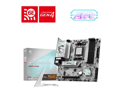 B840M GAMING PLUS WIFI6E | Gaming Motherboards｜Best Motherboard for AI ...