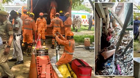Delhi building collapse: Two dead, eight—including baby—rescued from ...