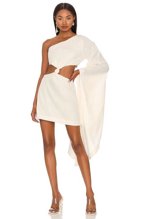 Cult Gaia Lucy Dress in Off White | REVOLVE
