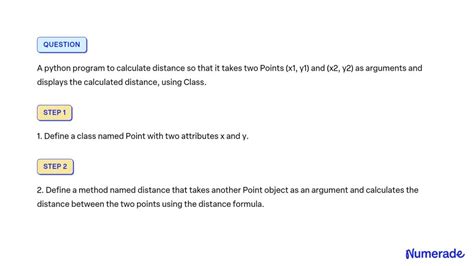 How to Write Program for Distance Between 2 Point by Using Python 的图像结果