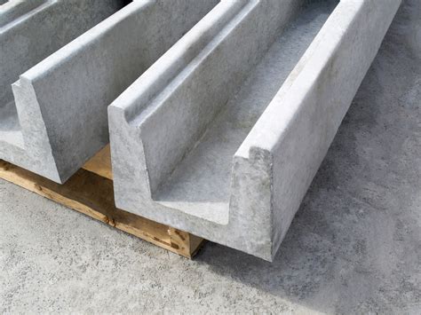 Concrete trench drains end sections - Sanderson Concrete