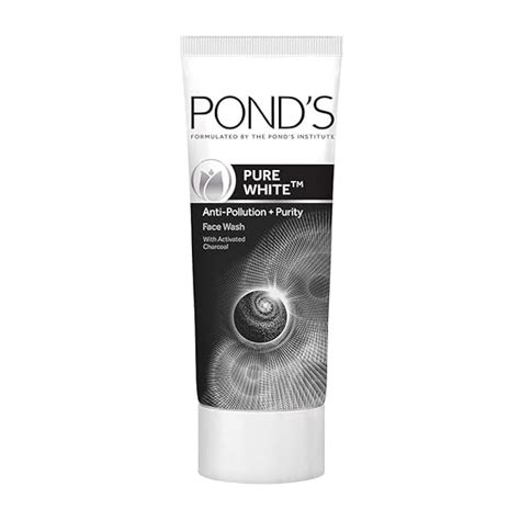 Pond's Pure White Anti Pollution Activated Charcoal Face Wash, 200 g ...