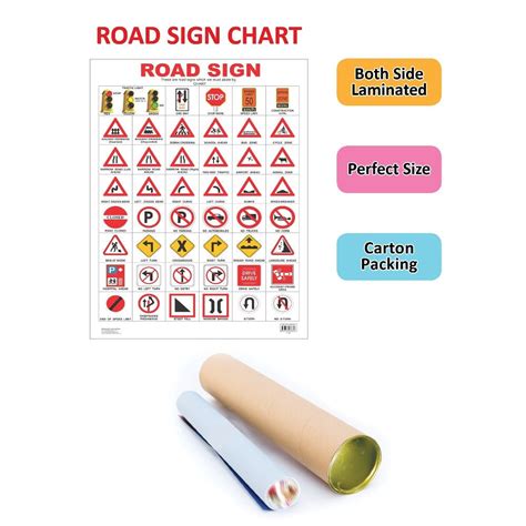 Buy Road Sign Wall Chart on Snooplay Online India