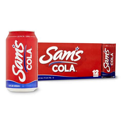Buy Sam's Cola Soda Pop, 12 fl oz, 12 Pack Cans Online at Lowest Price ...
