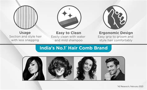 Buy Vega Rat/Tail Comb for Hair Styling – Fine Tooth Tail Comb for Hair ...