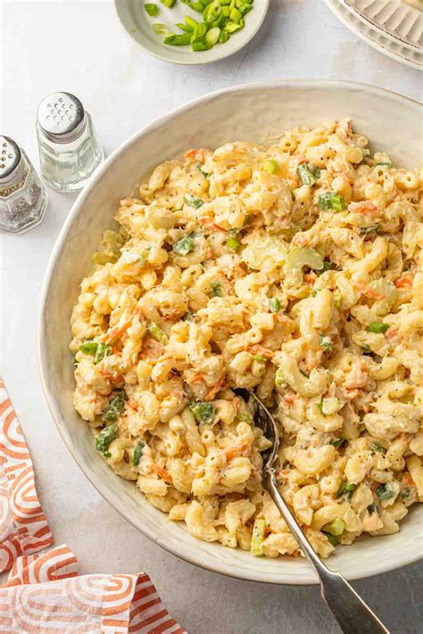 Shrimp Macaroni Salad - The Pasta Twins