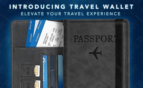 Trajectory Travel Passport Holder and Debit Credit Card Wallet and ...