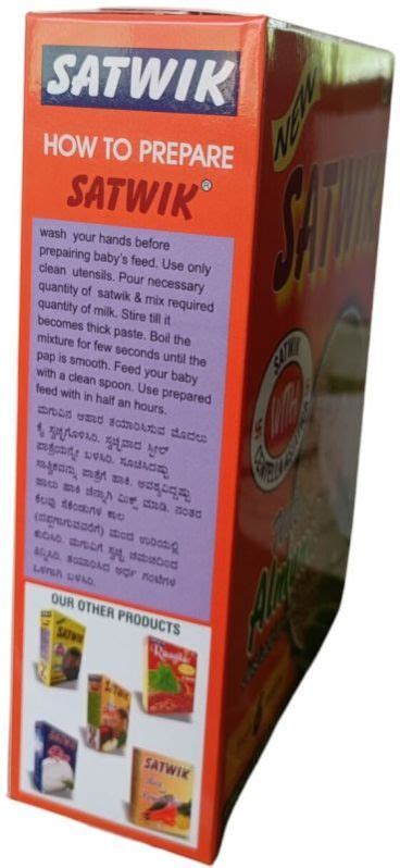 Satwik Baby Food Manufacturer, Exporter & Supplier from Uttara Kannada ...
