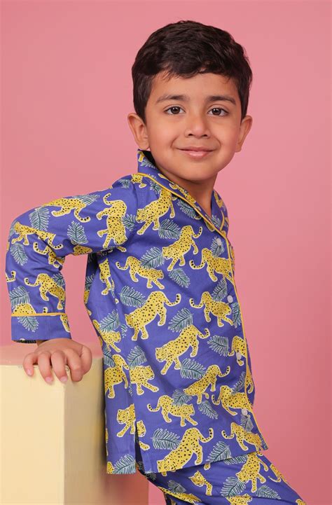 Spring Leopard Night Suit set – Kidoosleep