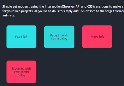 JavaScript Scroll Animation 的图像结果