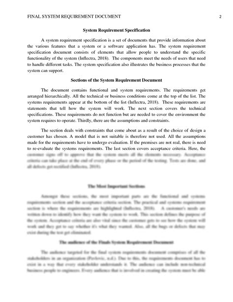 System Requirement Document 的图像结果