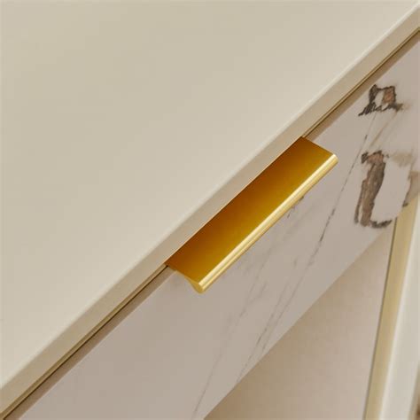 Buy Modern Radiance Dresser Mirror with Drawers - Cream from Home ...