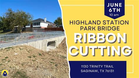 Highland Station Park Bridge Ribbon Cutting Ceremony, Highland Station ...