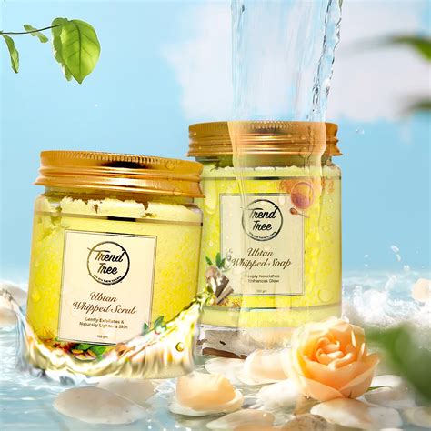 Buy Ubtan Whipped Soap & Ubtan Whipped Scrub Combo | Trend Tree