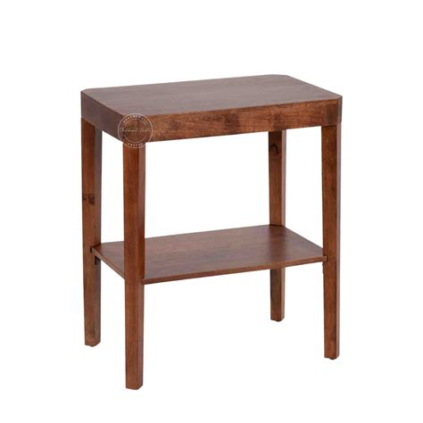 Visbi Sheesham Wood End Table – Shekhawati Crafts